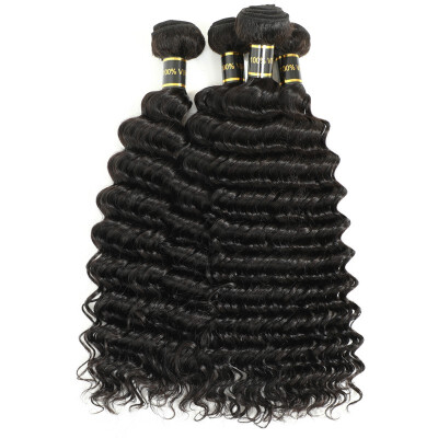 

Amazing Star Brazilian Virgin Hair Deep Wave 4 Bundles Deep Wave Human Hair Weave