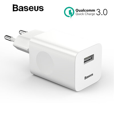 

Baseus USB Charger Adapter Qi Charger With Wireless Charger for Phone Wireless Charging iphone Samsung XiaoMi HuaWei QC 30