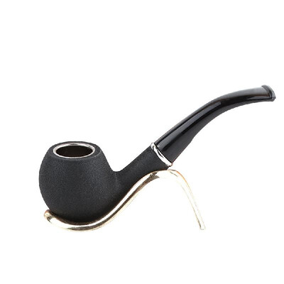 

New Retro Vintage Marble Enchase Smoking Pipe Tobacco Cigarettes Cigar Pipes Gift Smoking Tools Red