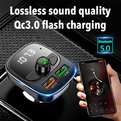

Willstar Bluetooth Car FM Transmitter Hands Free MP3 Player Radio Adapter Kit USB Charger