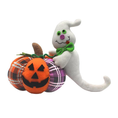 

Halloween Stuffed Doll Toy Halloween Party Supplies Decoration Ornaments--Pumpkin