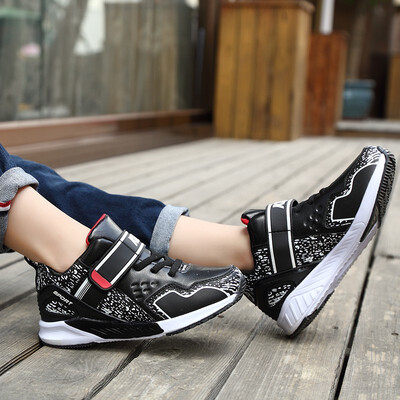 

Childrens shoes childrens sports shoes autumn&winter new tide boy spring shoes leather surface breathable shock absorbers casual shoes mens shoes