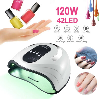 

Professional 120W 54W Nail Lamp UV LED Light Dryer Gel Curing Machine