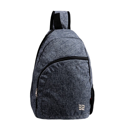 

Mens chest bag Korean version of the tide outdoor sports shoulder bag mens bag casual Messenger bag youth small backpack multifunction