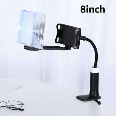 

12 Inch HD Screen Projection Bracket Lazy Bracket Adjustable Flexible Phone Tablet Holder Stand HD Screen Magnifier for iPhone X