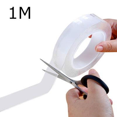 

Nano Magic Tape Double-Sided Anti-Slip Invisible Traceless Washable Adhesive Gel