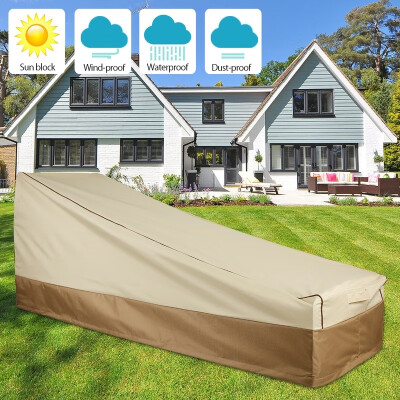 

Heavy Duty Waterproof Weather Cover For Outdoor Patio Garden Sun Lounger Sunbed