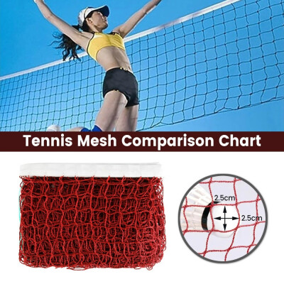 

Portable Standard Sport Braided Badminton Nylon Net 620 X 76cm