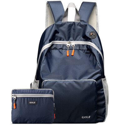 

Golf GOLF Backpack Foldable Computer Backpack Bag 14 Inch Large Capacity Waterproof Lightweight Storage Carry Outdoor Travel Bag D5BV82732S Dark Blue