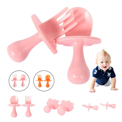 

Creative Baby Fork Spoon Safe Temperature Induction Spoon for Baby Feeding Spoon&Fork