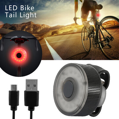 

Willstar USB LED Bike Rear Kit Tail Light Rechargeable Bicycle Helmet Sport Red Lamp Set
