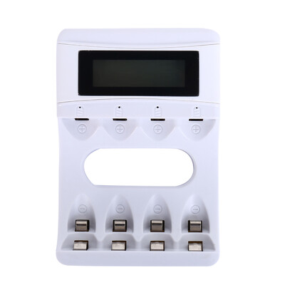 

4 Slot LCD Display Smart Battery Charger