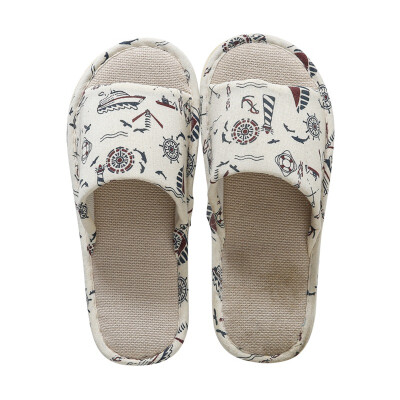 

Cotton&linen material cotton slippers comfortable&resistant to air slippers easy to clean