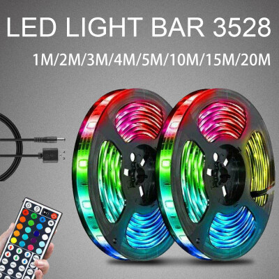 

Willstar RGB Light Strip 5050 LED Tape Lights Color Changing with 44 Keys IR Remote 12V Power Supply 4921 ft