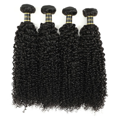 

Amazing Star Brazilian Virgin Curly Hair 4 Bundles Human Hair Full&Thick Natural Color