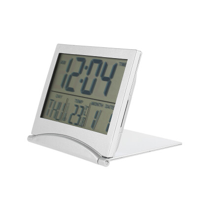 

Willstar 1 Set Digital LED Display Alarm with Temperature Calendar Bedside Clock-White