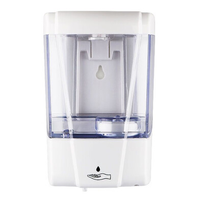 

700ml White Infrared Induction Smart Non-contact Sensor Wall Mounted Automatic Soap Dispenser