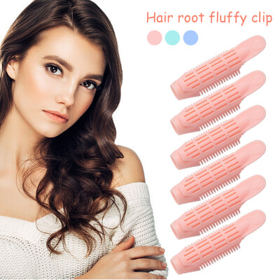 

Willstar 6Pcs Curler Roller Hair Root Clip Fluffy Hair Root Clips Hairs Root Volumizing Wave Hairstyle Clip Hairstyle Tools