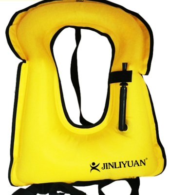 

Snorkeling lifejacket inflatable vest Swimming snorkeling equipment swimming life vest Inflatable buoyant vest