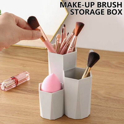 

Makeup Brush Eyebrow Pencil Lipstick Display Cylinder Barrel Cosmetics Case