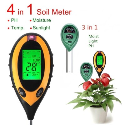 

34IN1 Soil PH Meter Tester Kits Moisture Light&PH Test for Garden Farm