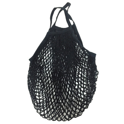 

Hot Sell Portable Tote cotton Reusable Fruit Shopping Net Bag Woven Mesh Bag House Supplies