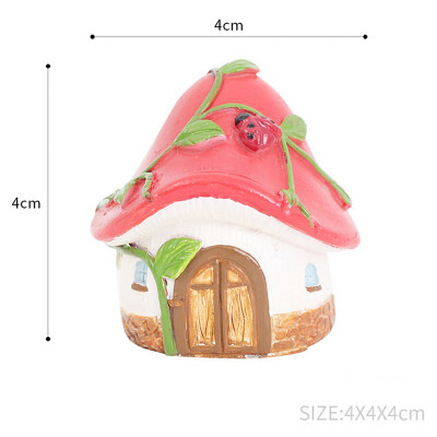 

Garden Micro Landscape Mini Resin House Miniature House Fairy Home Garden Decoration Crafts Artesanato Miniature Fairy Garden