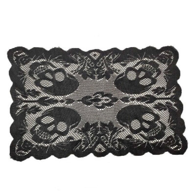 

Willstar Halloween Decoration Lace Spiderweb Tablecloth Placemat Curtain Cosplay Party Supplies-Z