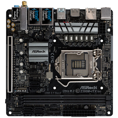 

ASRock Z390M-ITXac motherboard Intel Z390LGA 1151