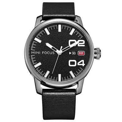 

BOFUTE Male Watches Business Watch Japanese Quartz Movement Calendar Luminous Waterproof Genuine Leather Strap 0022G