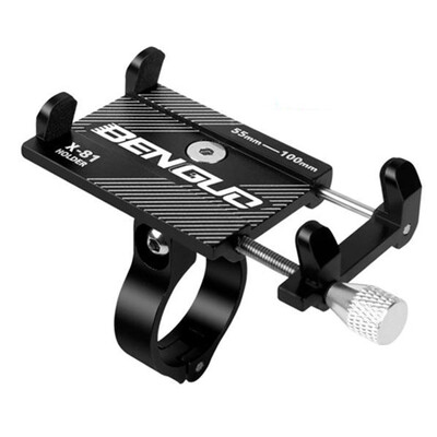 

360 Degree Rotating Stands Cycling Handlebar Bike Phone Holder
