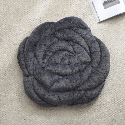 

Floor Sitting Cushion Mattress Seat Cushion Pad Seat Sitting Floor Thick Soft Mat for Chairs Flower Design Round 53cm Diameter