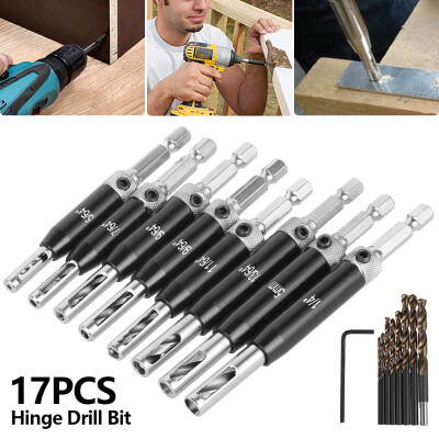 

Willstar Hexagon Shank Hinge Drill Bit Set