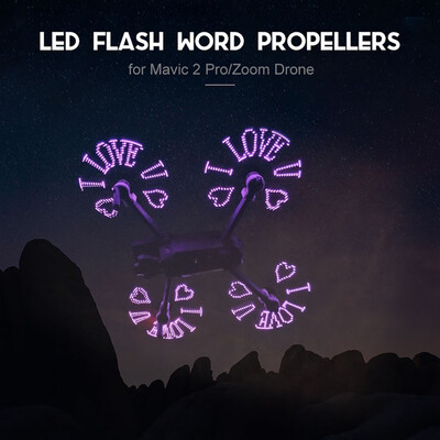 

Programmable LED Word Propeller 8743 for Mavic 2 ProZoom RC Drone