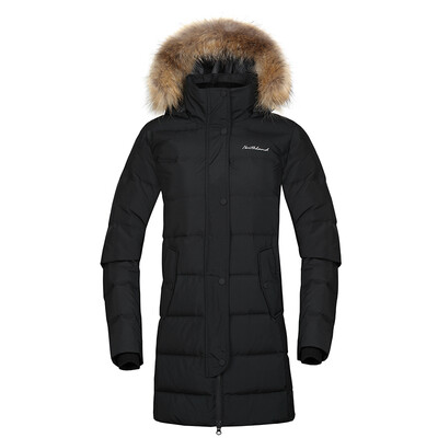 

NORTHLAND down jacket 2018 autumn&winter Ruiyi womens one-piece woven down jacket black female 16588A M code