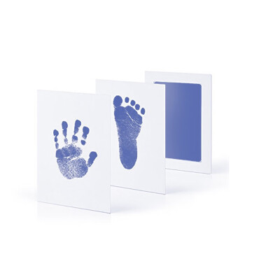 

Newborn Baby Handprint Inkless Touch Non-Toxic Inkpad DIY Photo Frame Infant Hand&Footprint Souvenirs