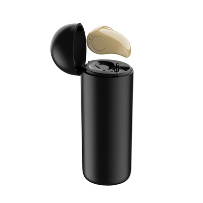 

Wireless Bluetooth 42 Headphones Mini Invisible Earphone In-ear Music Headset Earpiece Charging Box Hands-free w Mic Power Bank
