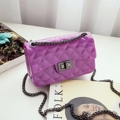 

Famous Brand Diamond Lattice Messenger Bags Luxury Chain Bag Quilted Designer Handbags Women Pink Vintage Small Crossbody Bags