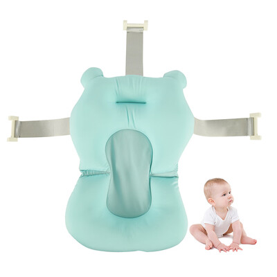 

Newest Baby Bath Pad Non-Slip Bathtub Mat New Born Safety Bath Seat Support Baby Bath Soft Seat