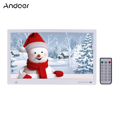 

Andoer 156 Inch 19201080 IPS LED Digital Photo Frame Electronic Picture Album Advertising Machine Scroll Subtitle Motion Detecti