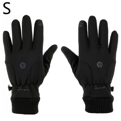 

Winter Gloves Touch Screen Gloves Waterproof Anti-Slip Silicone Thermal Gloves with Polar Fleece&Elastic Wrist