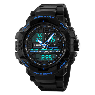 

SKMEI Popular Men Quartz Digital Multifunction Waterproof Outdoor Wrist Watch