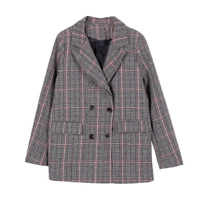 

Fall 2018 collection Grid career Small suit jacket female