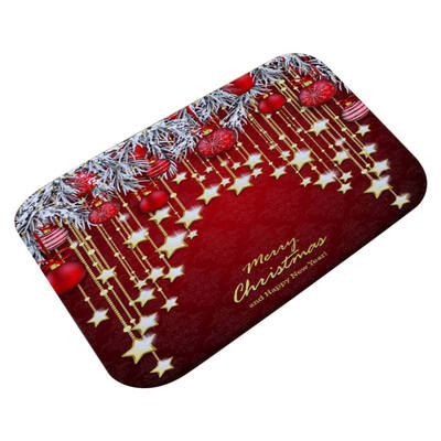 

Rug Absorbent Bath Mats Non Slip Rubber Back Bath Mats 3D Thicken Carpet Small Rug for Home Hotel Xmas Decorative