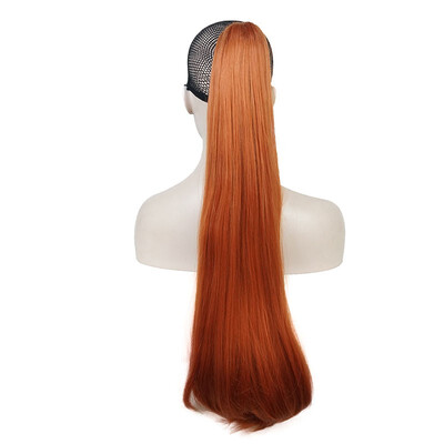 

StrongBeauty Claw Clip Ponytail Long straight Hairpiece Synthetic Hair Extension
