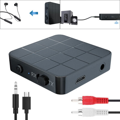 

Bluetooth 50 Transmitter&Receiver 2-in-1 Wireless Audio Aux 35mm Adapter