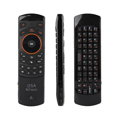 

Rii mini i25A K25A 24G Fly Air Mouse Wireless English Keyboard Remote Microphone IR Learning for Android Smart TV Box Computer