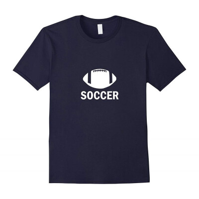 

Football Soccer Irony T-Shirt from JD on Scrubs