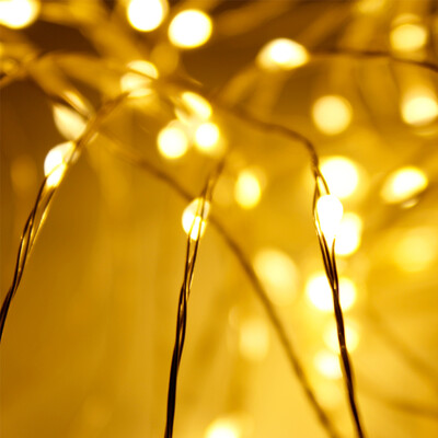 

Solar Power Copper Wire Decorative String Lights Holiday Christmas Light Total Length 119 Meters with Eight Functions