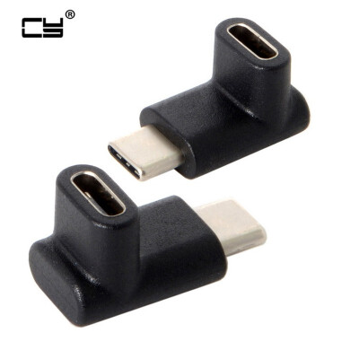 

90 Degree Up or Down Angled Reversible USB 31 Type-C Male to Female Extension Adapter for Laptop & Phone 1PCS